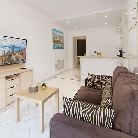Cosy Studio - Residence Front De Mer - Menton Bagian luar foto